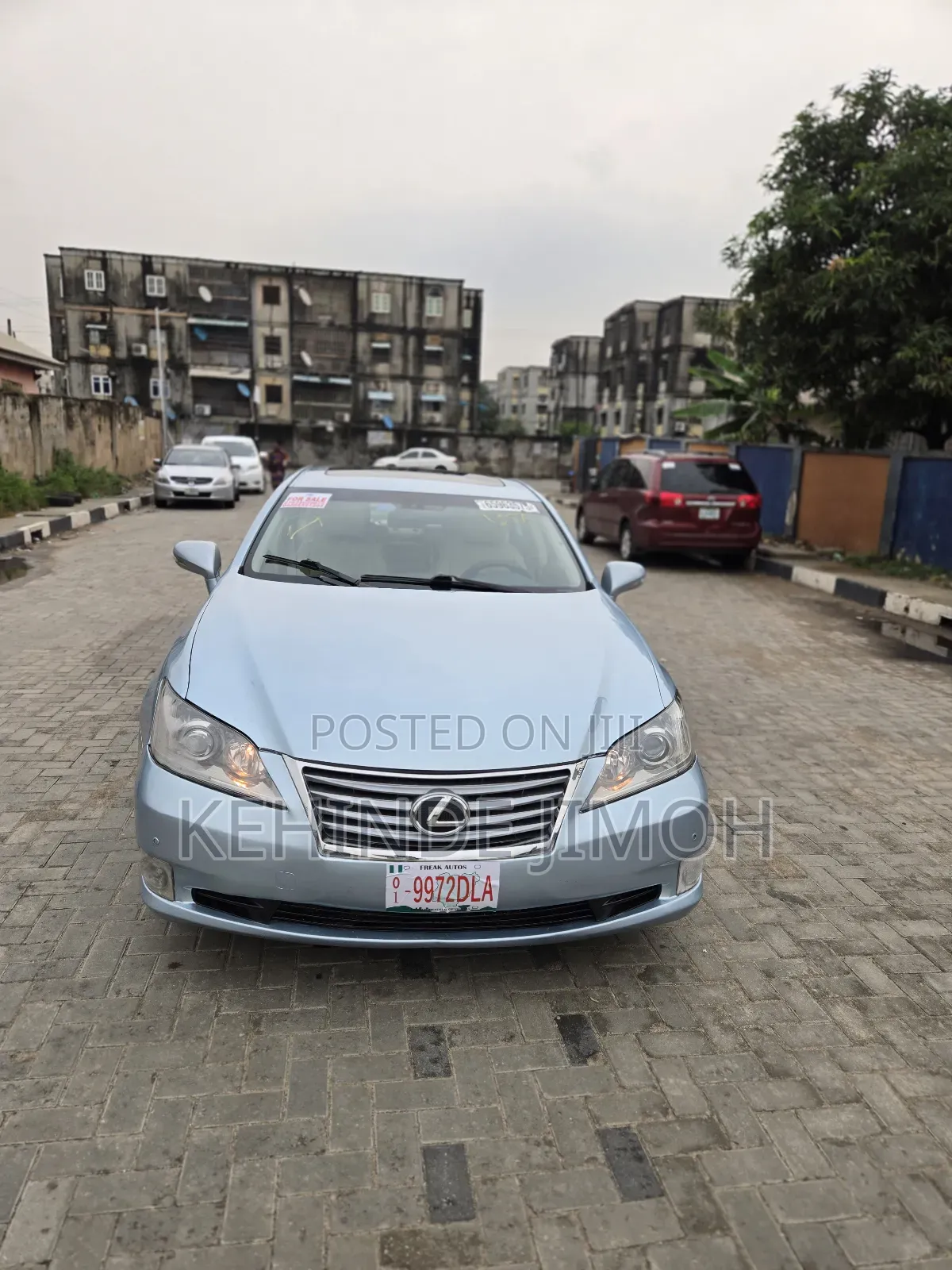 Lexus ES 350 2012 Blue