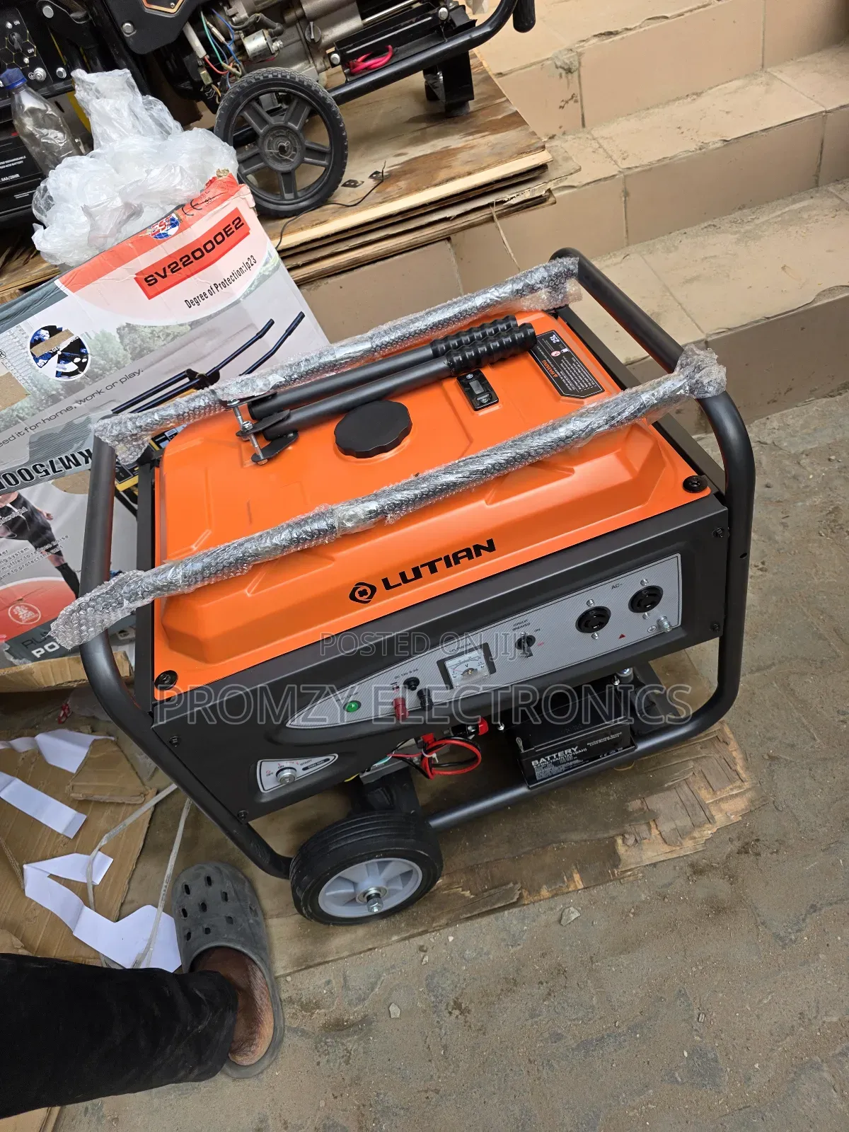 10kva Lutian Petrol Generator 100% Copper Coil