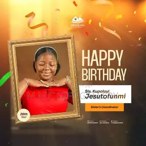 Beautiful Birthday Graphics Design
