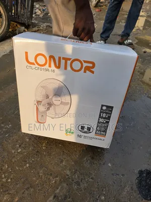 Lontor 16inch Rechargeable Wall Fan