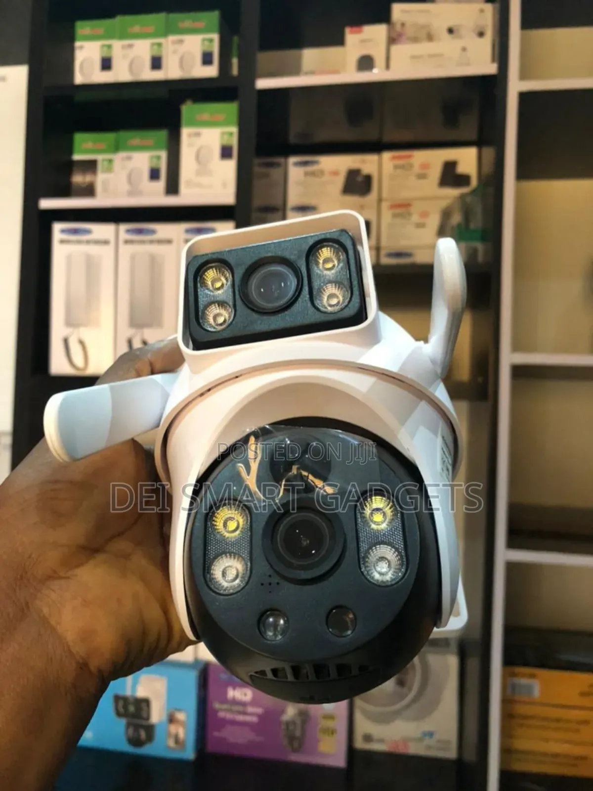 Dual Lens Solar PTZ Camera 4g