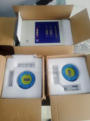 Gas Leakage Detector Panel And Sensors.