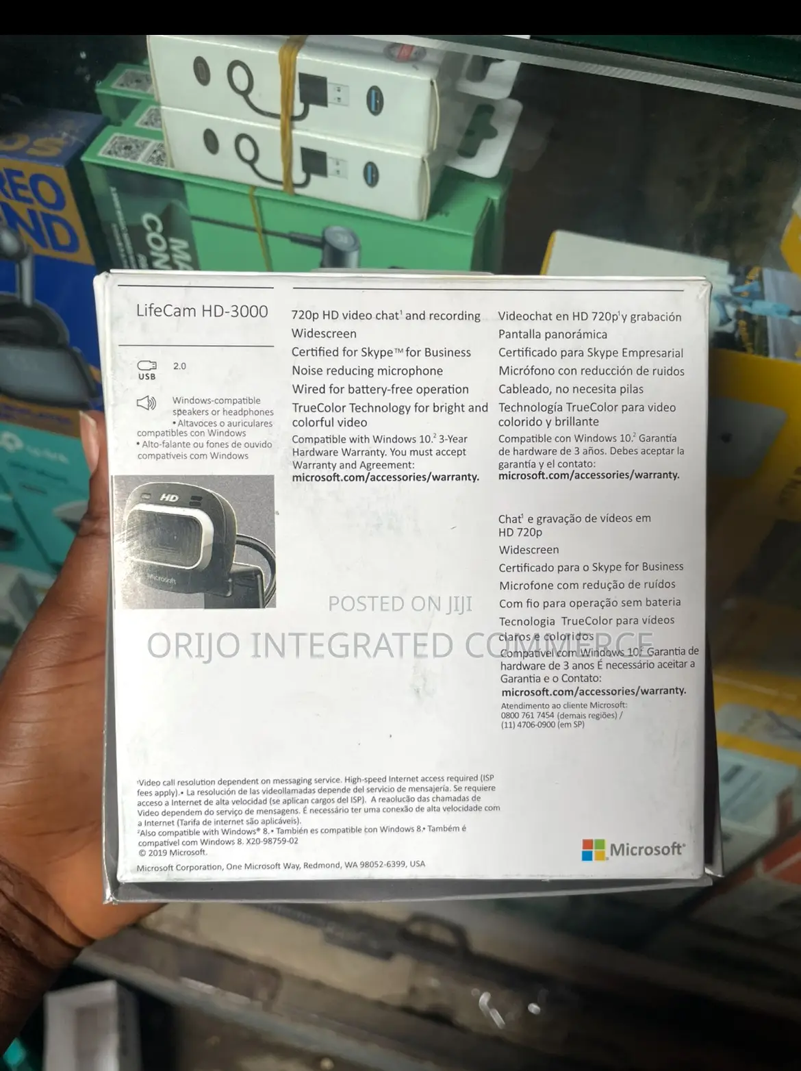 Microsoft Lifecam Hd-3000 Hd Microsoft 720p Hd 720p Hd Video Recording