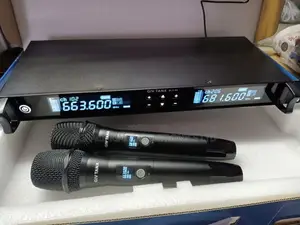 Rechargeable Battery Wireless Microphone 250metre Range