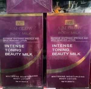 A.M. Glow Body Milk Whitening Moisturising Body Lotion - 300ml