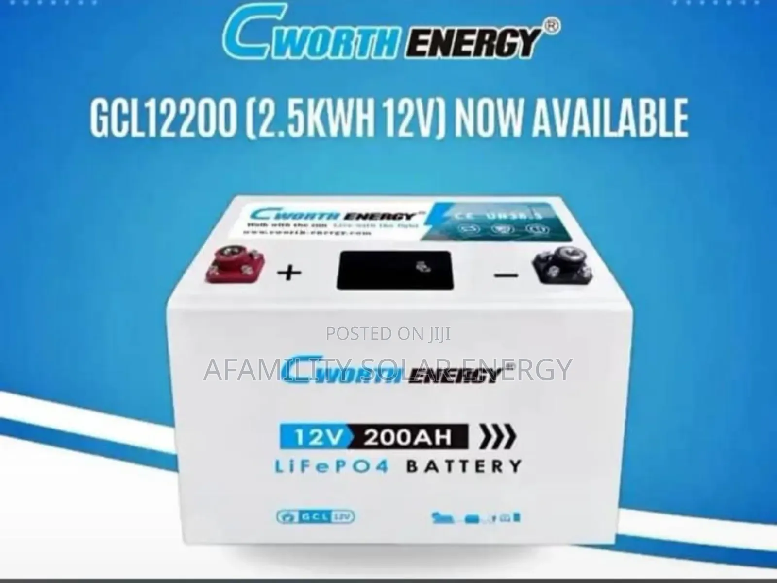 Cworth Energy 2 5kwh 12v