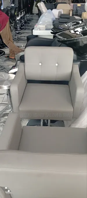 Grey Salon Styling Chair