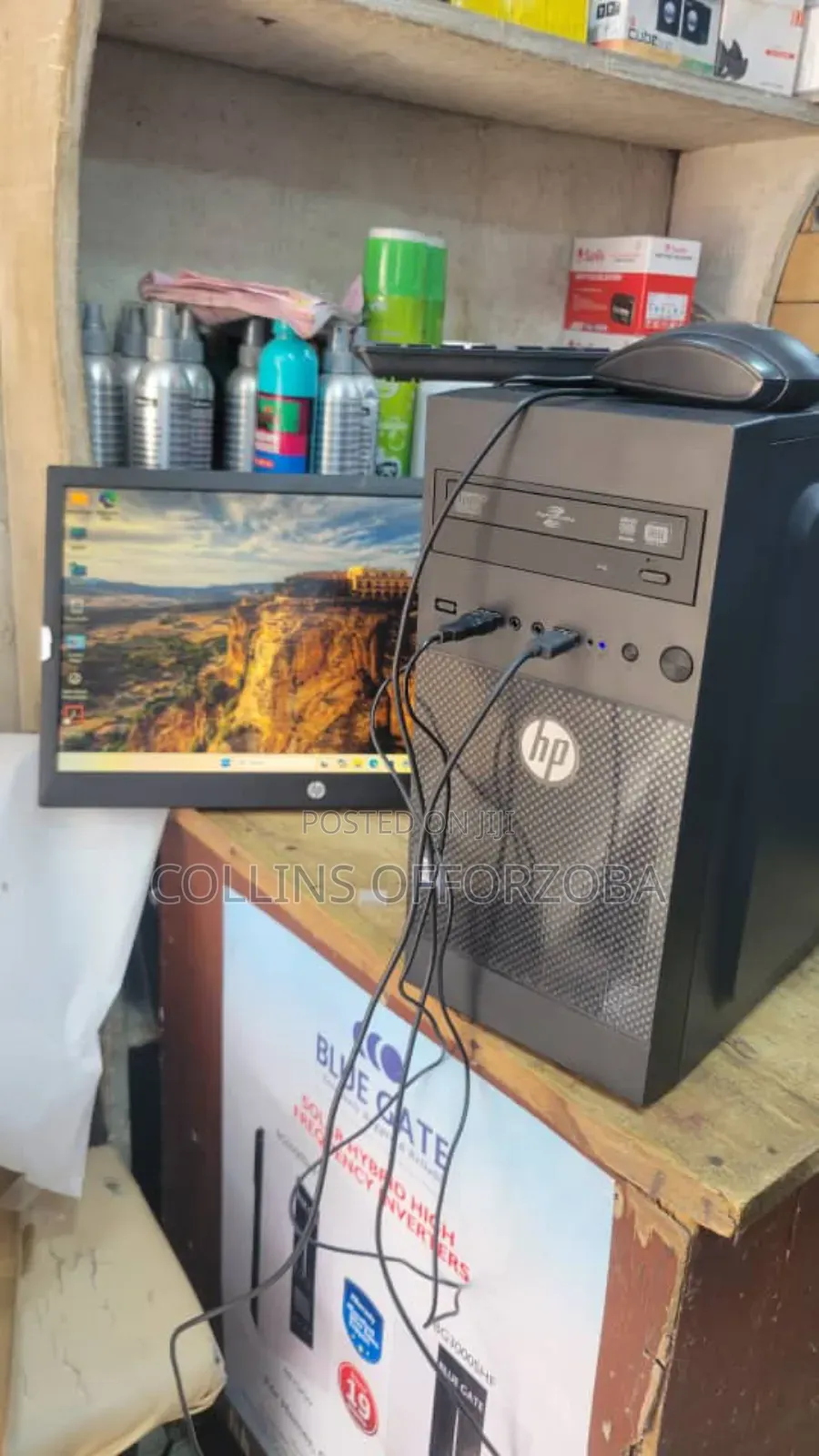 New Desktop Computer HP ProDesk 600 8GB Intel Core I5 SSD 256GB