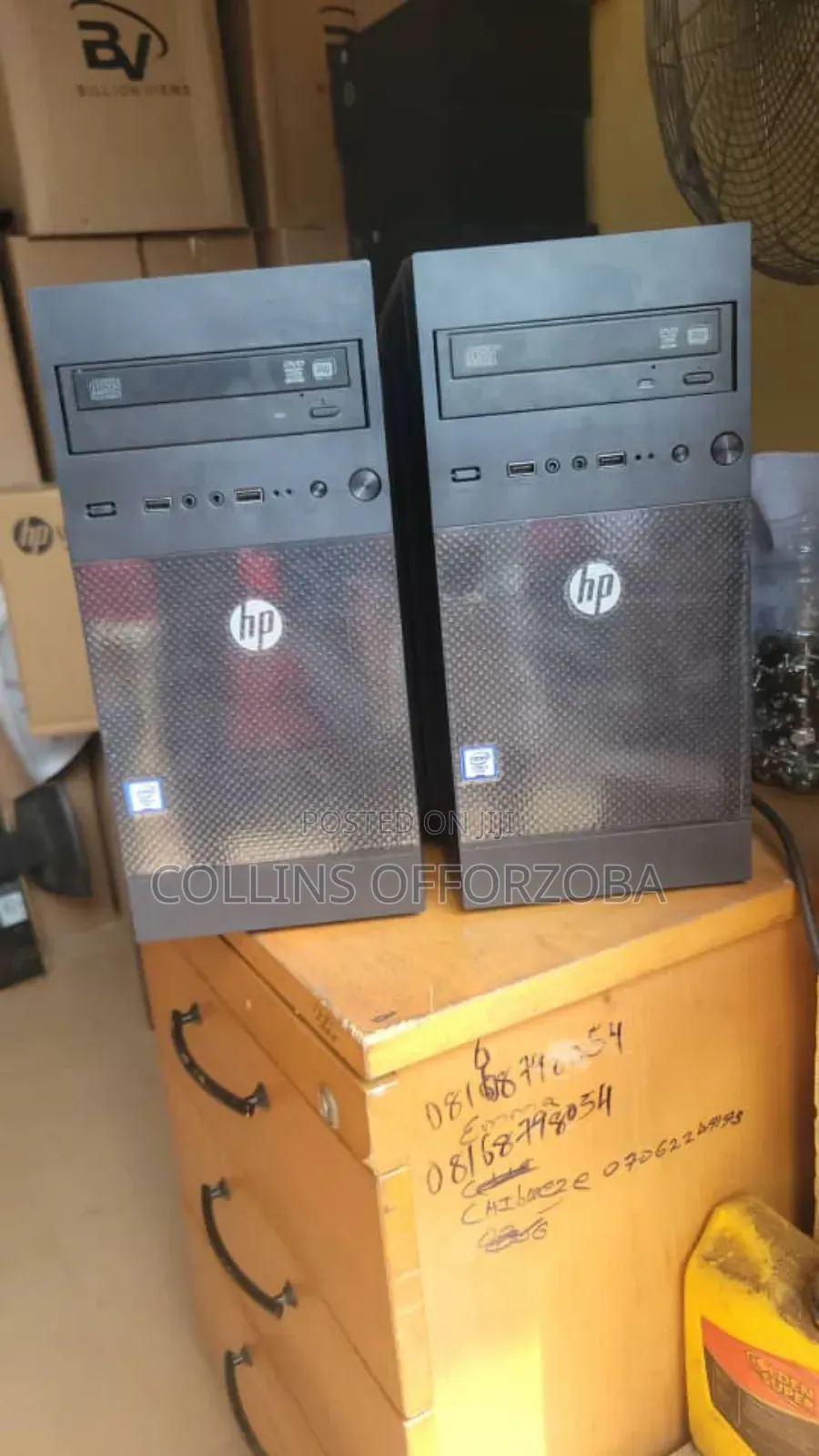 New Desktop Computer HP ProDesk 600 8GB Intel Core I5 SSD 256GB