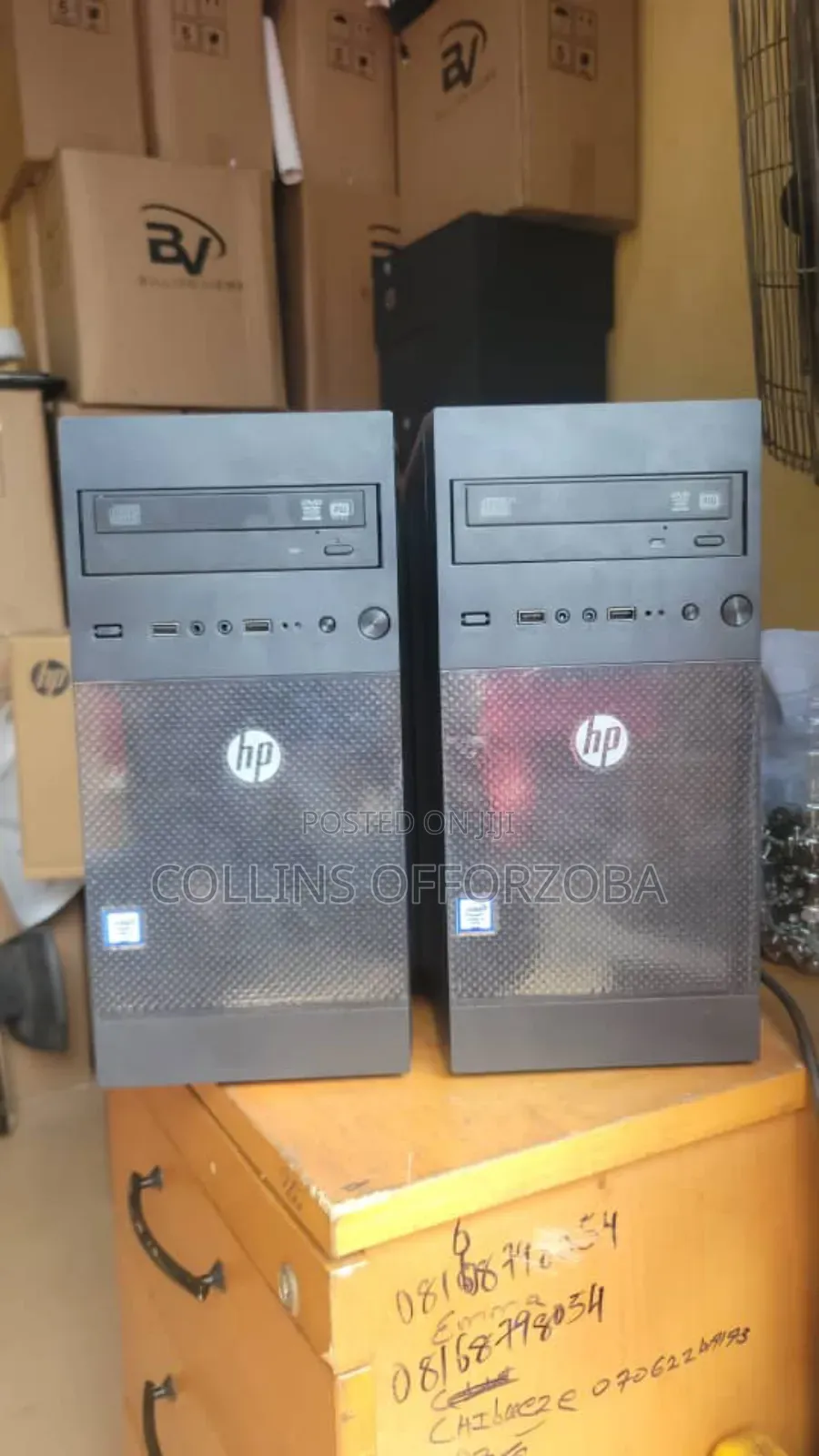 New Desktop Computer HP ProDesk 600 8GB Intel Core I5 SSD 256GB