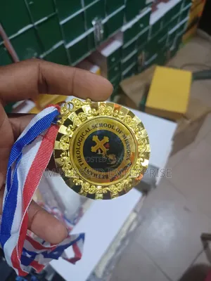 Event Award Plaque With Medal