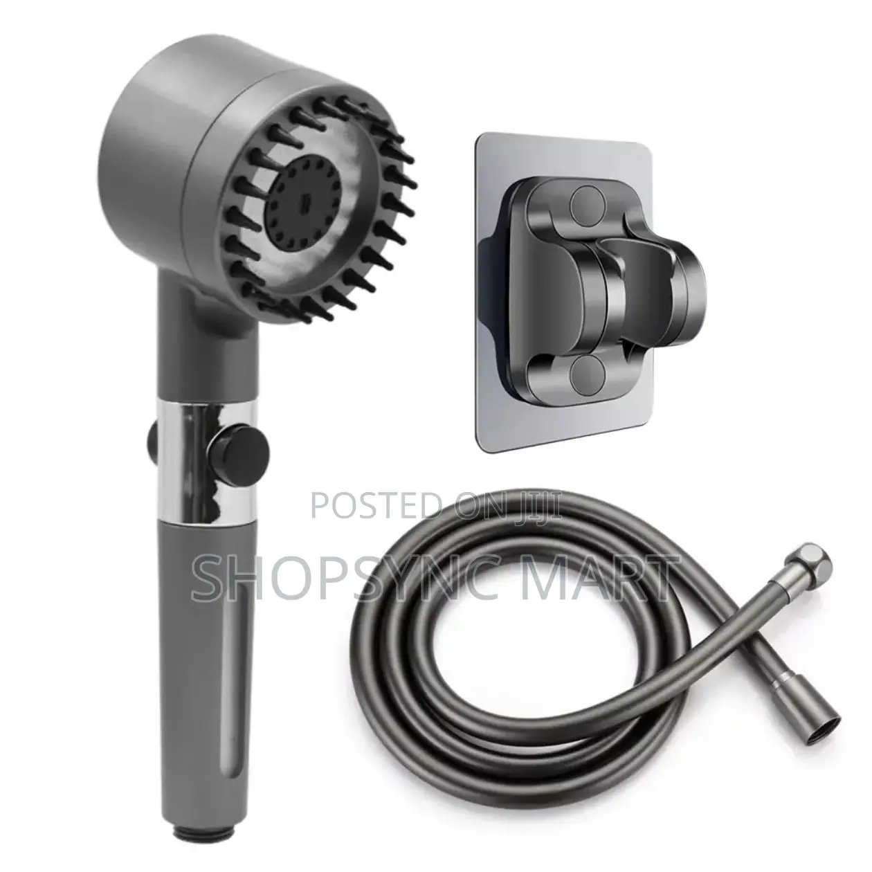 Multi-Function Filtered Shower Head With Massage Scrubbe