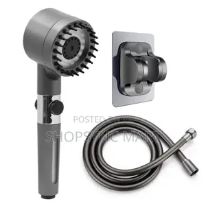 Multi-Function Filtered Shower Head With Massage Scrubbe