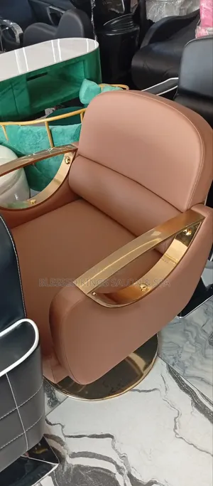 Brown Comfy Salon Styling Chair