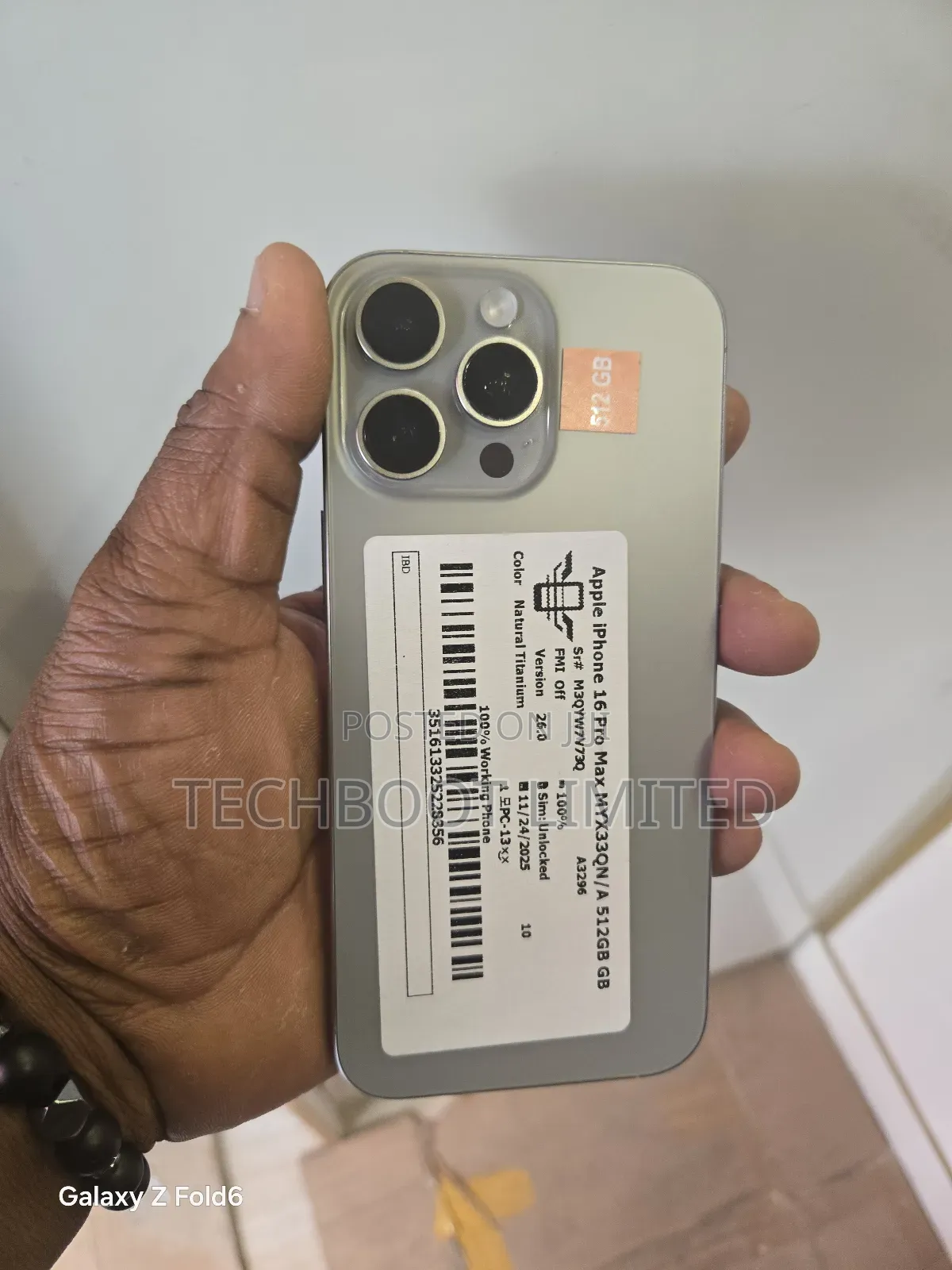 Apple iPhone 16 Pro Max 512 GB Gray