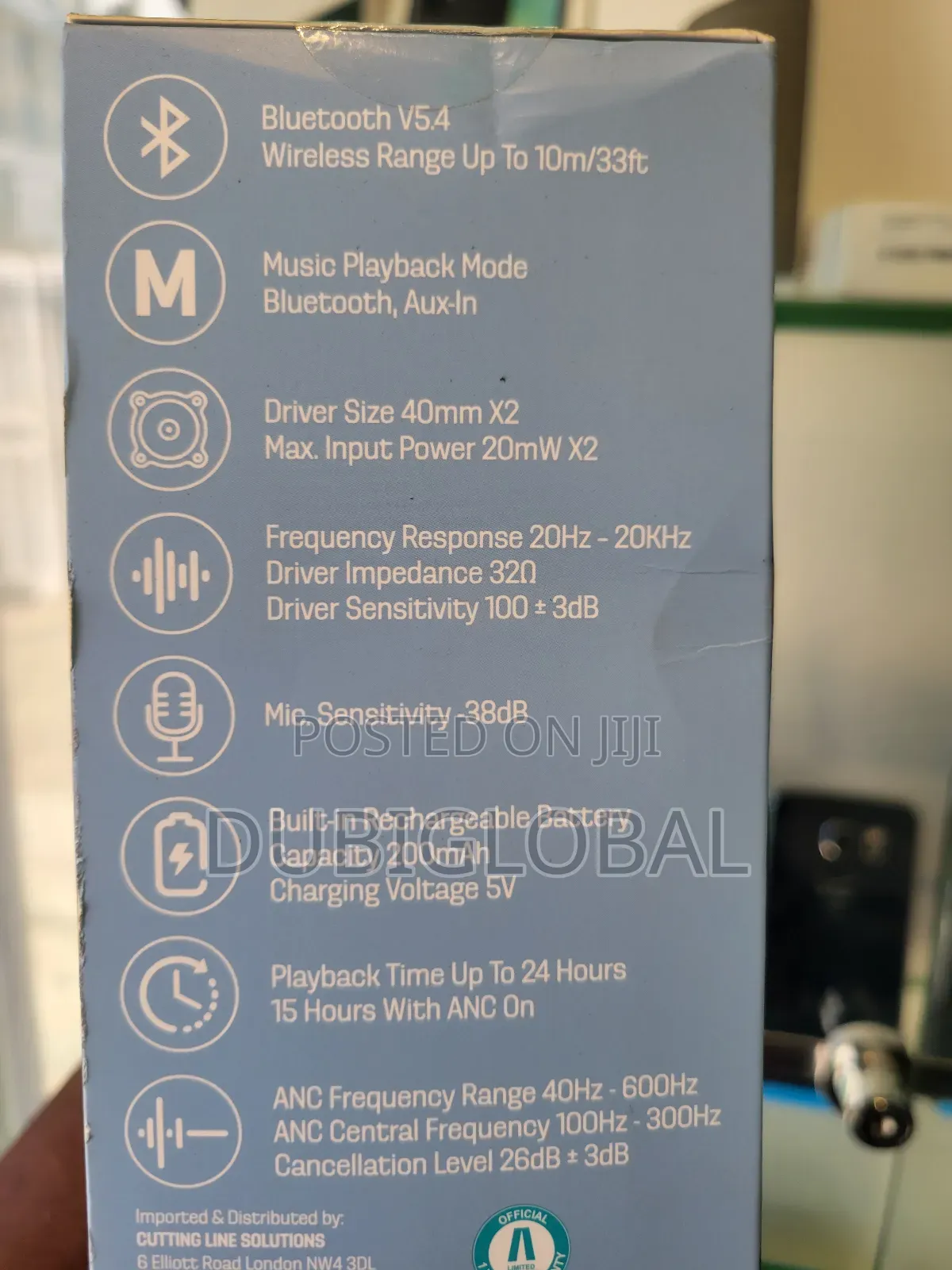 Anc 102 Bluetooth Headset