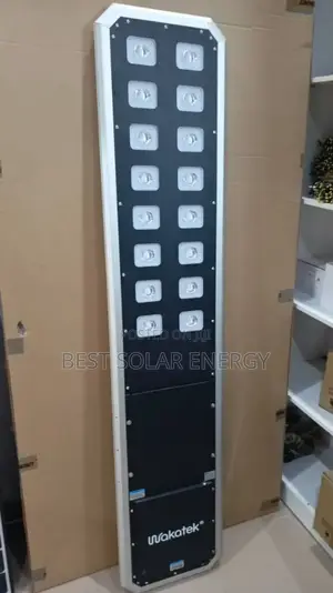 Wakatek Solar Street Lights 160watt 16eyes
