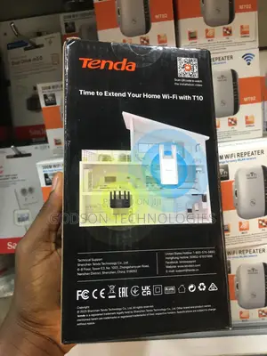 Tenda T10 N300 Wi-Fi Range Extender