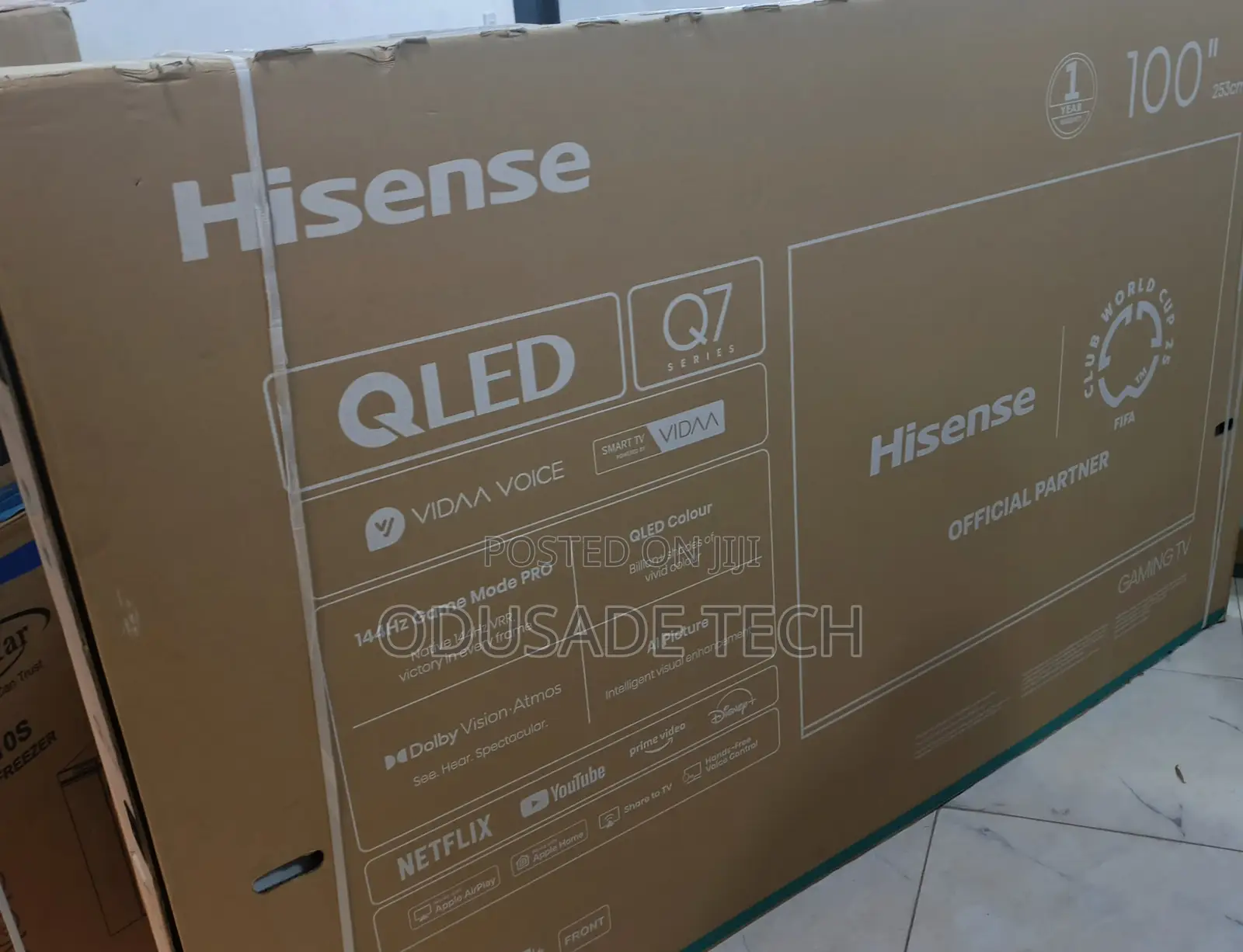 Hisense 100" Qled Smart Flat Tv