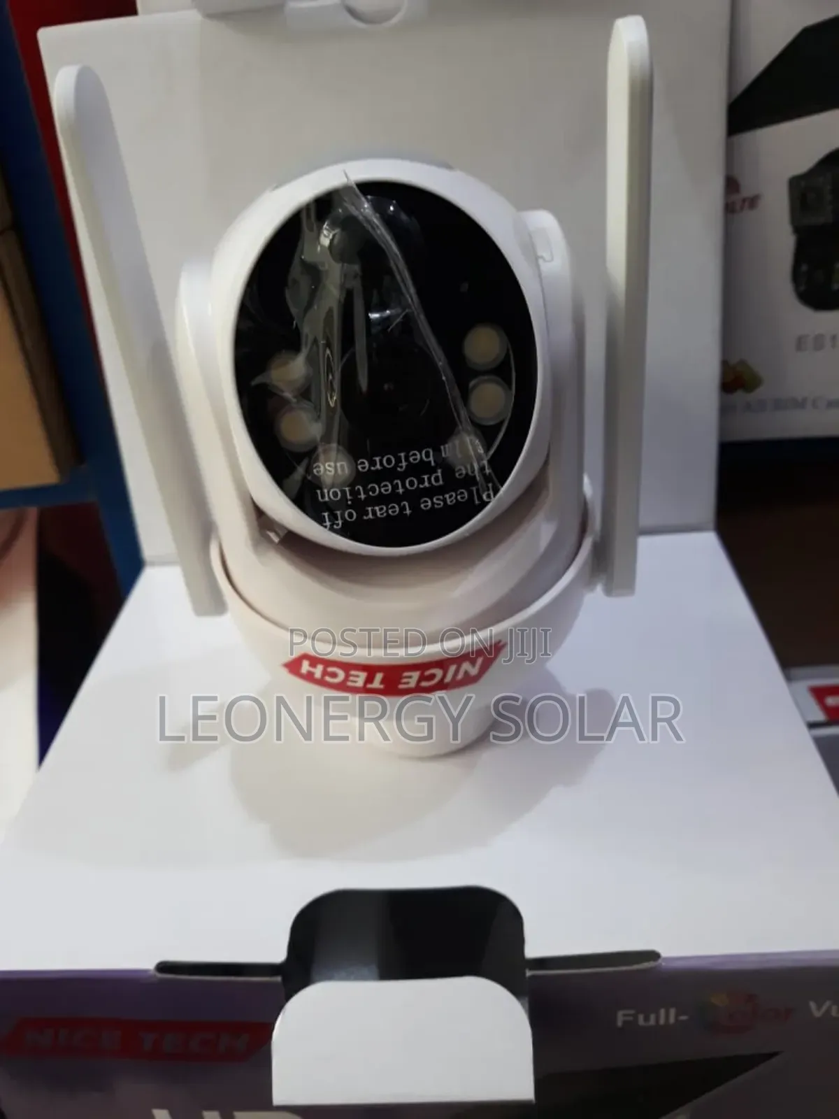 Ubox Single Lens Mini PTZ Solar Camera