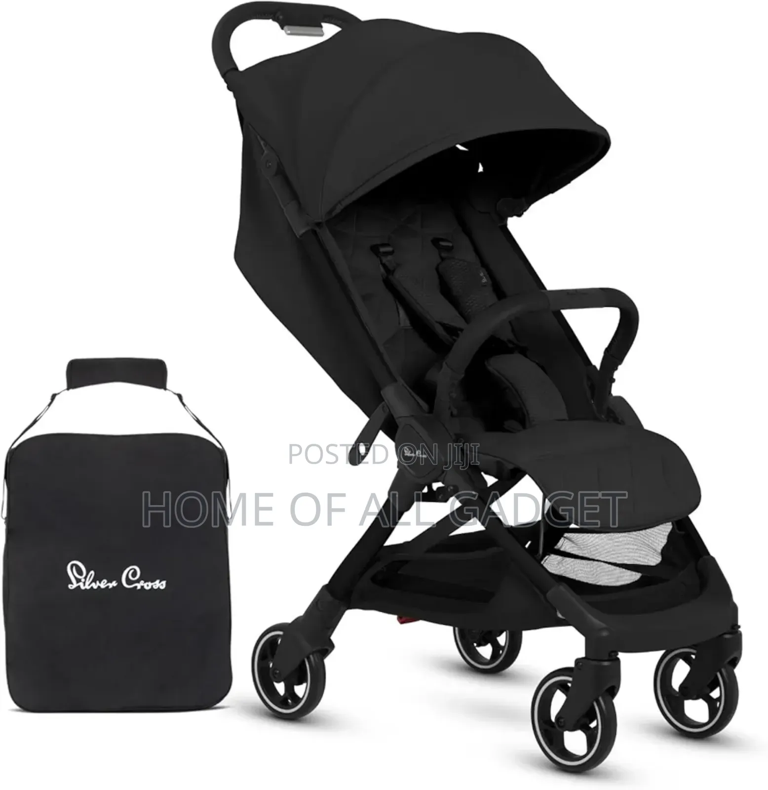 Silver Cross Stroller - Clic Compact Pushchair, Travel- Cabin Foldable