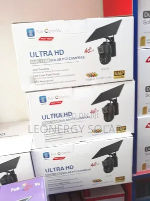 4g Dual/Double Lens PTZ Solar Camera Eseecloud ( All Sim)