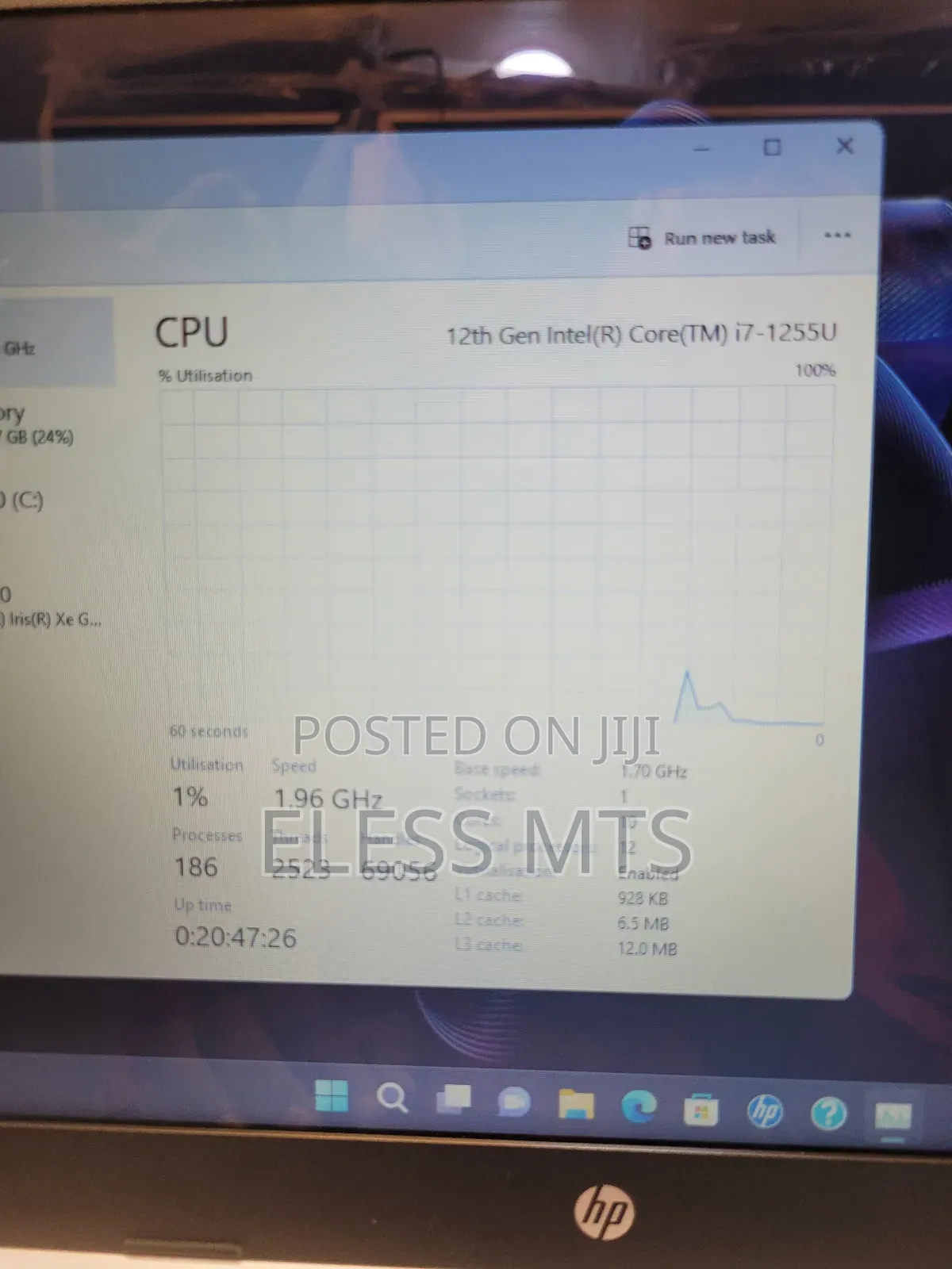 Laptop HP 14S 16GB Intel Core i7 SSD 512GB