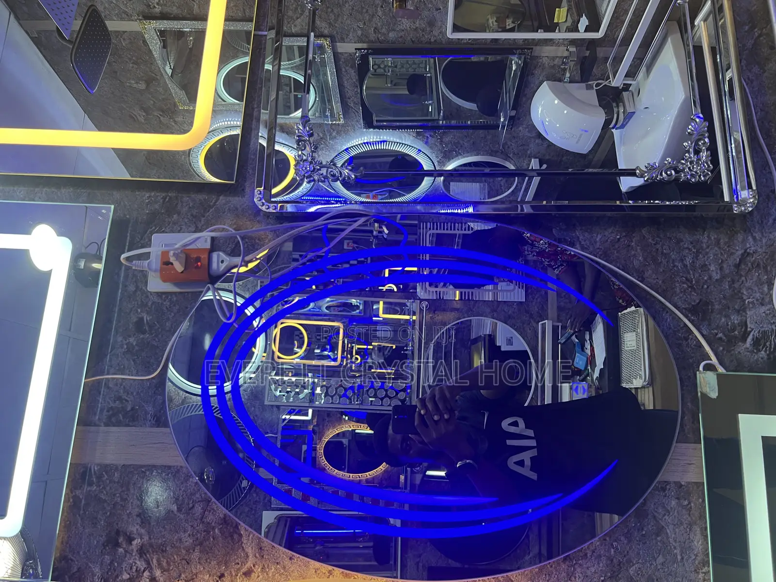 Led Mirror With 3 Colors