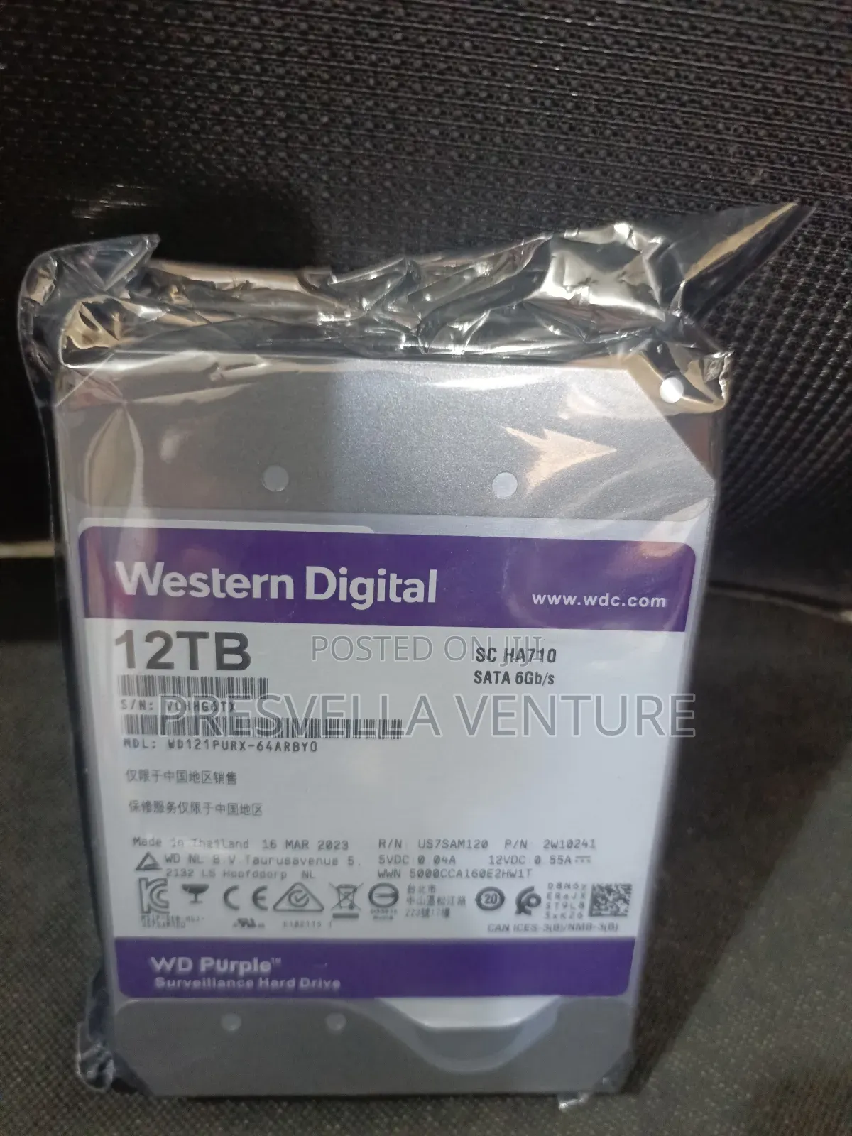 Wd 12tb Purple Hard Drive