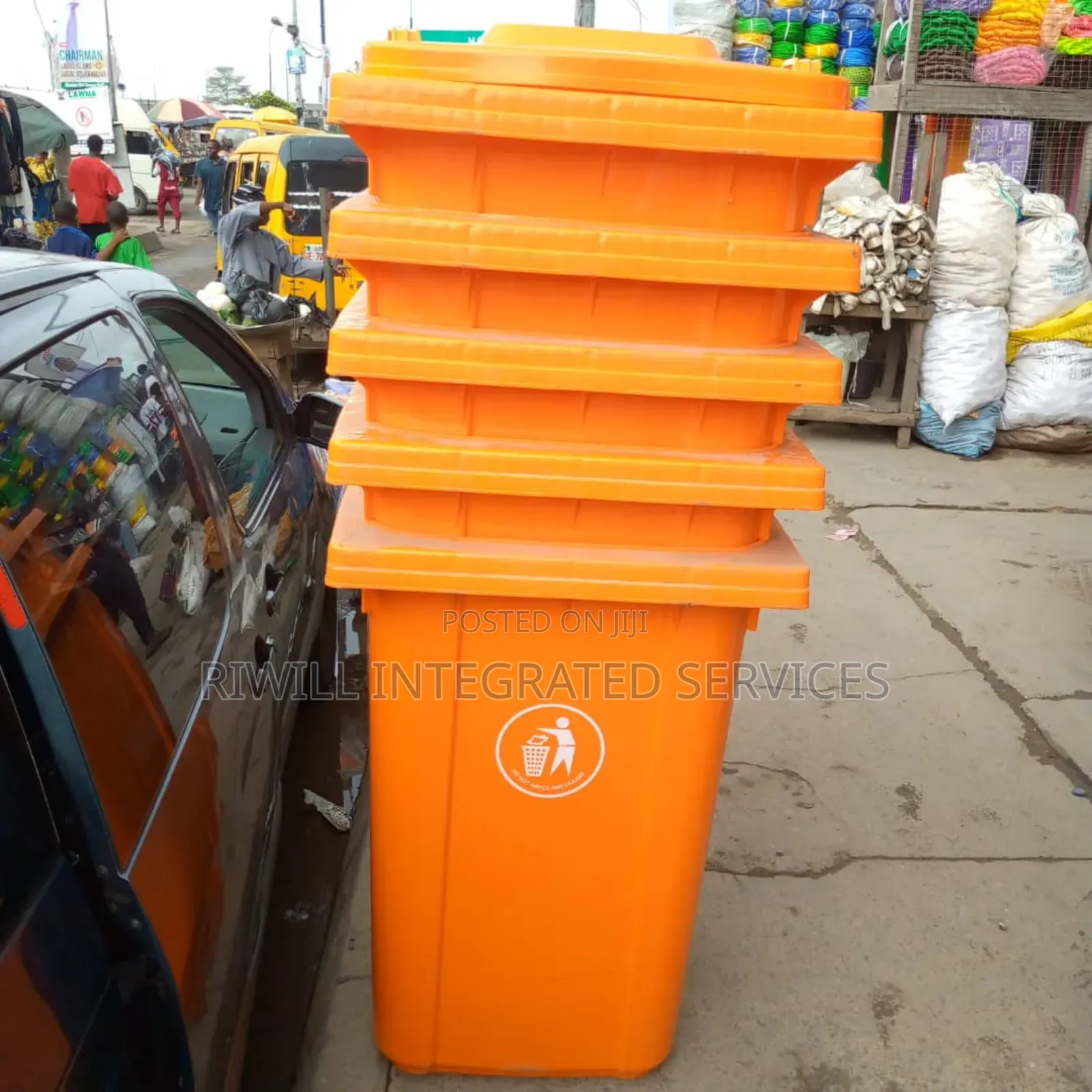 Foreign Recycling Waste Bin