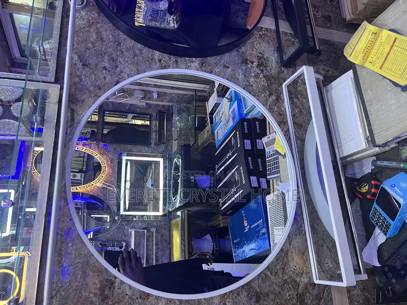 Mirror With Shelf