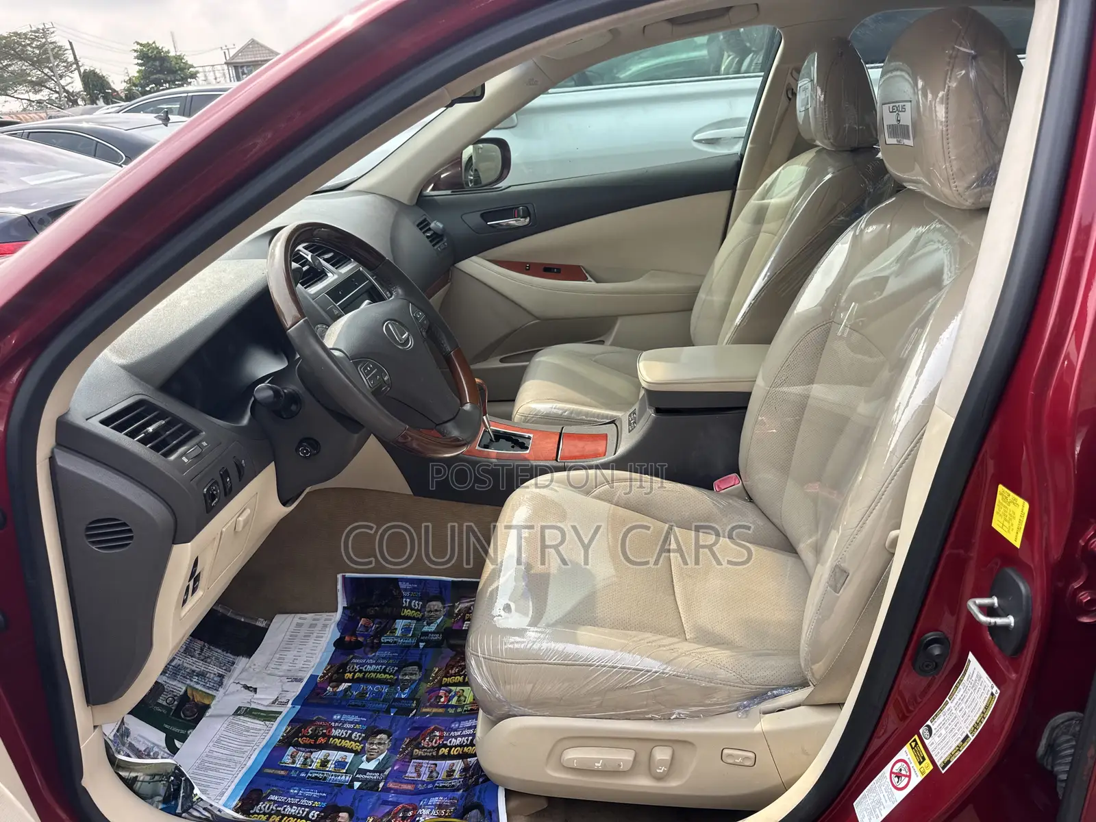 Lexus ES 350 2010 Red