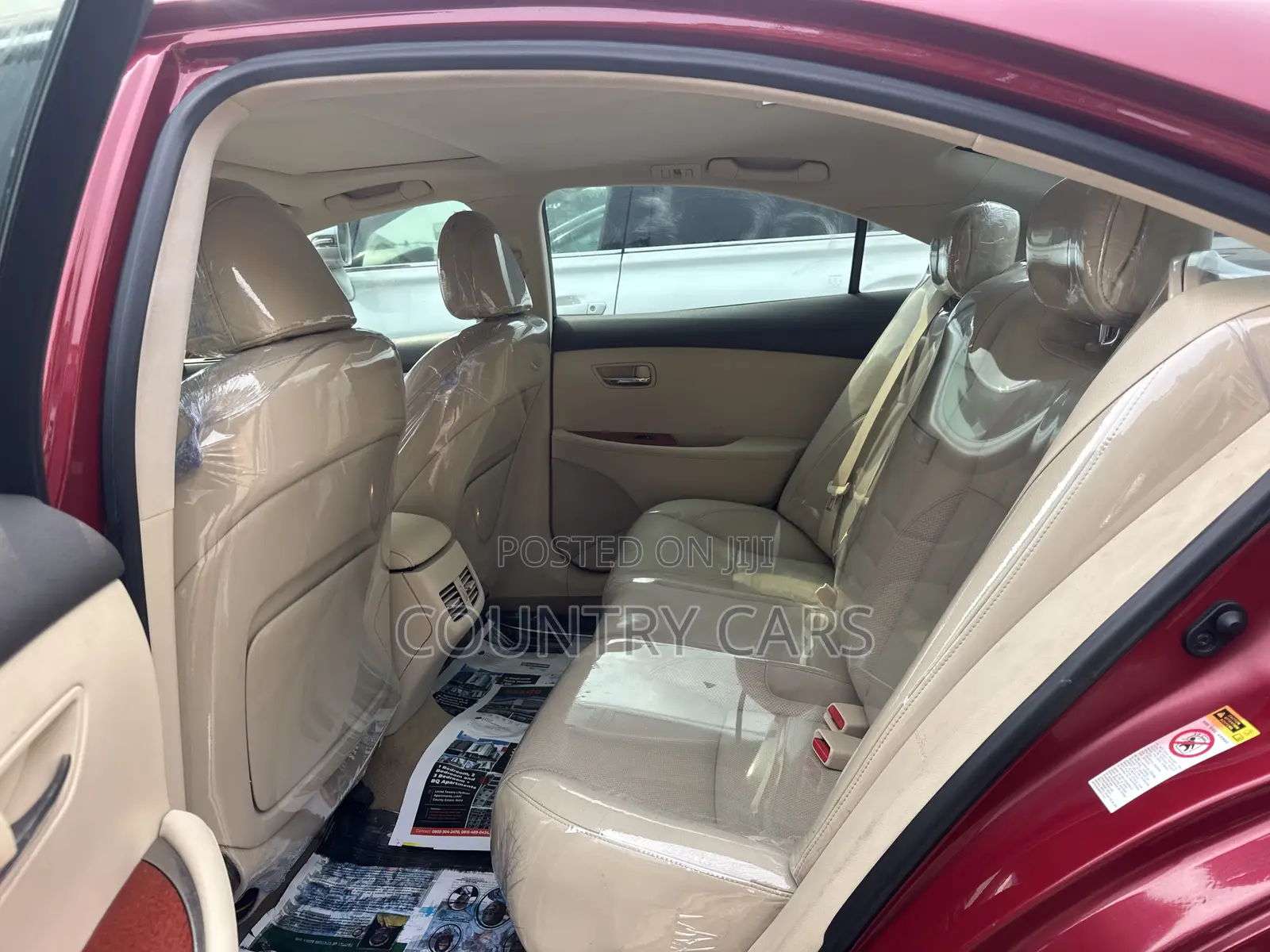 Lexus ES 350 2010 Red
