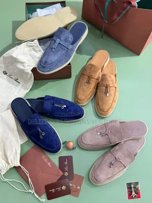 *Original Loro Piana Babouche Charms Walk Loafers Available