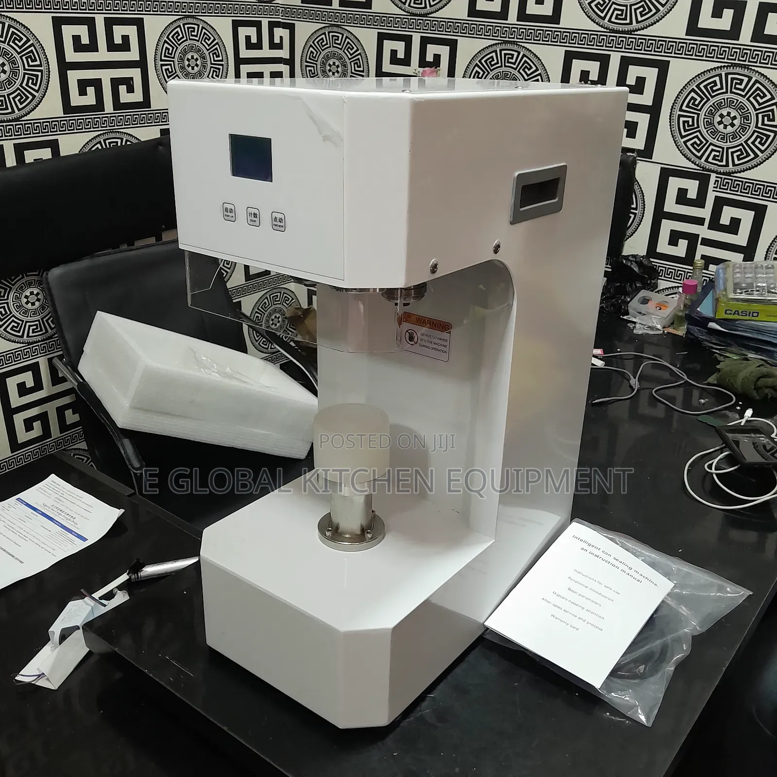 Automatic Three Nozzle Can Sealer Machine