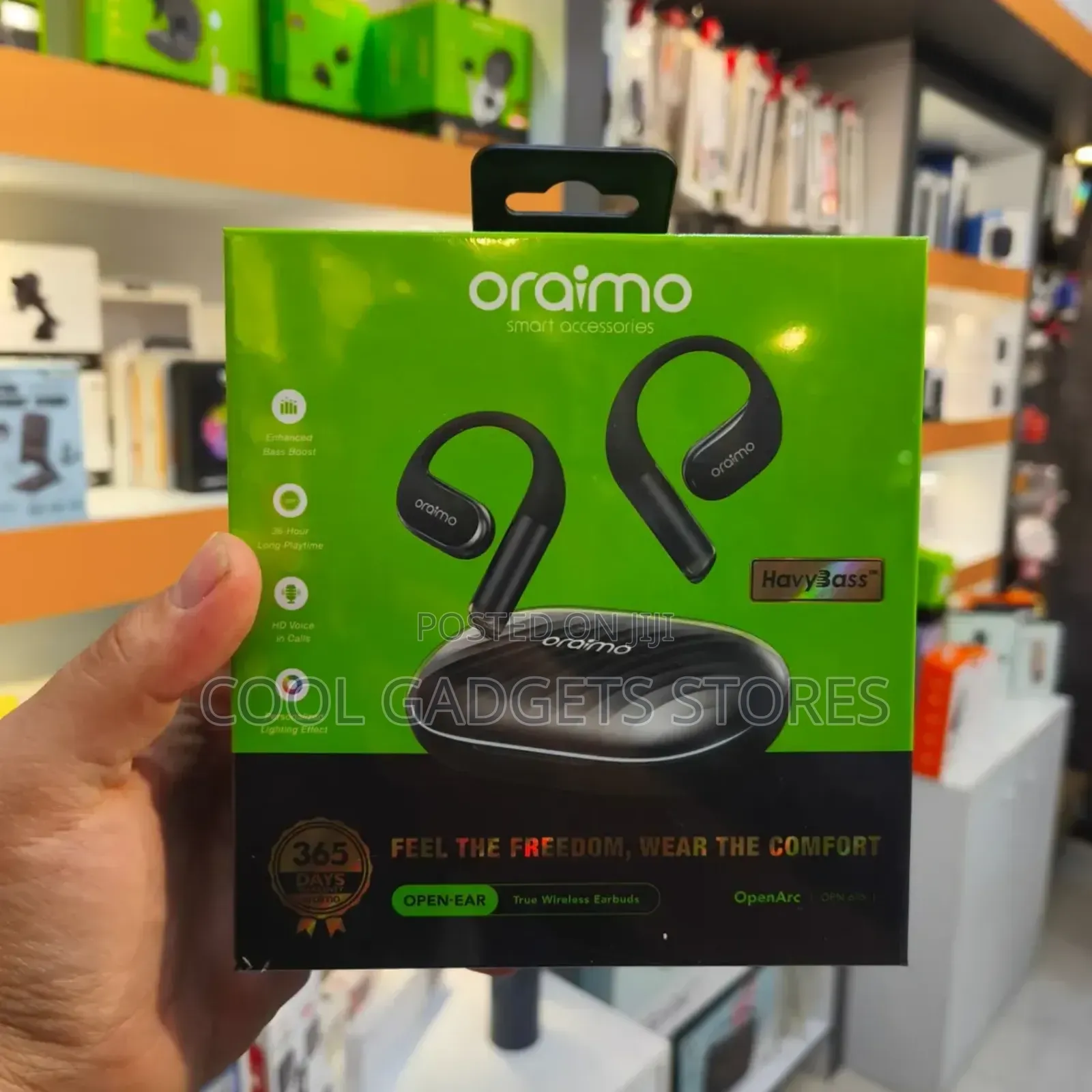 Oraimo Openarc Open-Ear Wireless Earphones