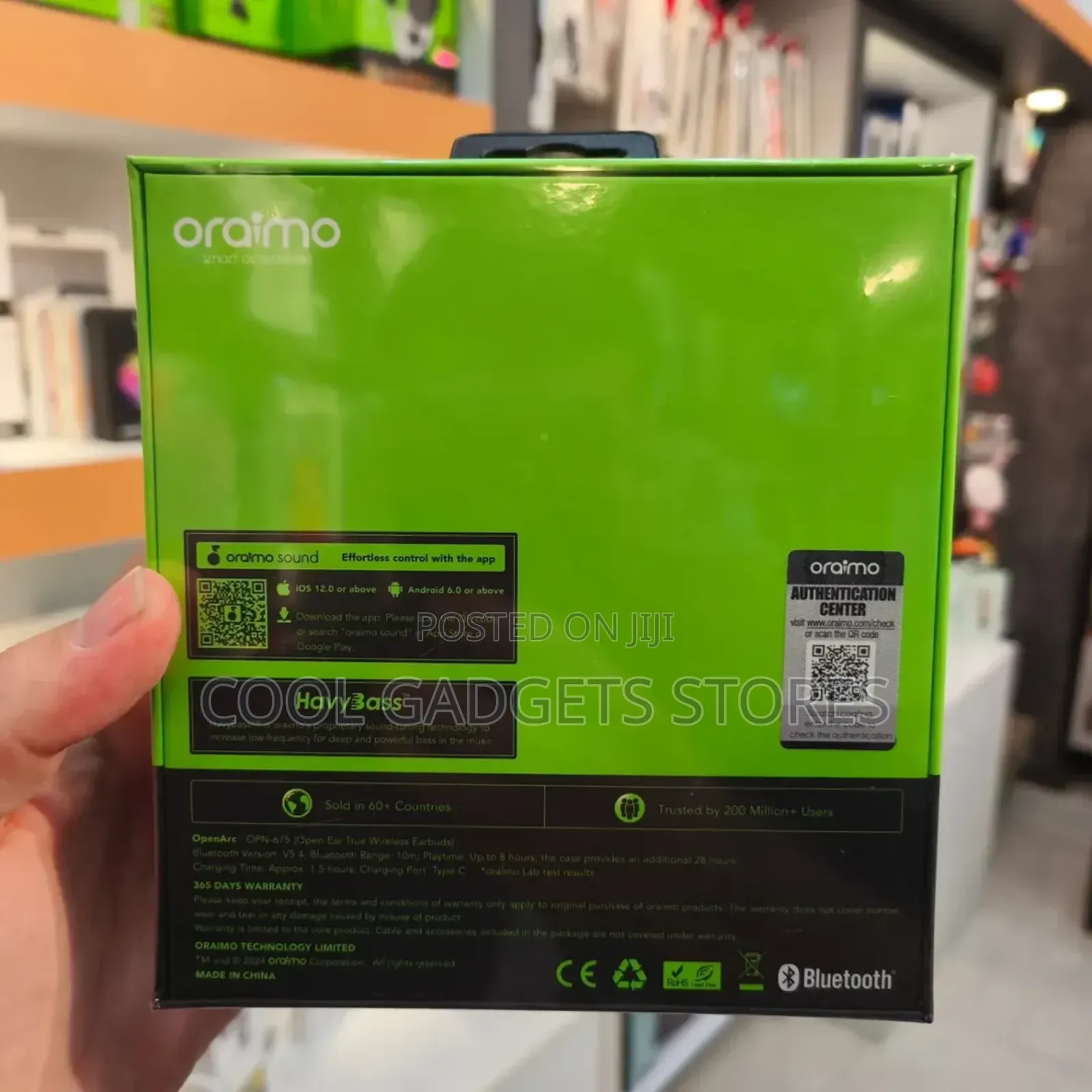 Oraimo Openarc Open-Ear Wireless Earphones