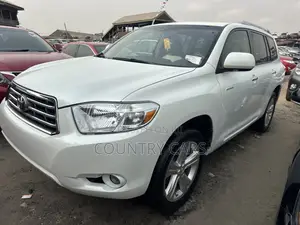 Toyota Highlander Limited 2008 White