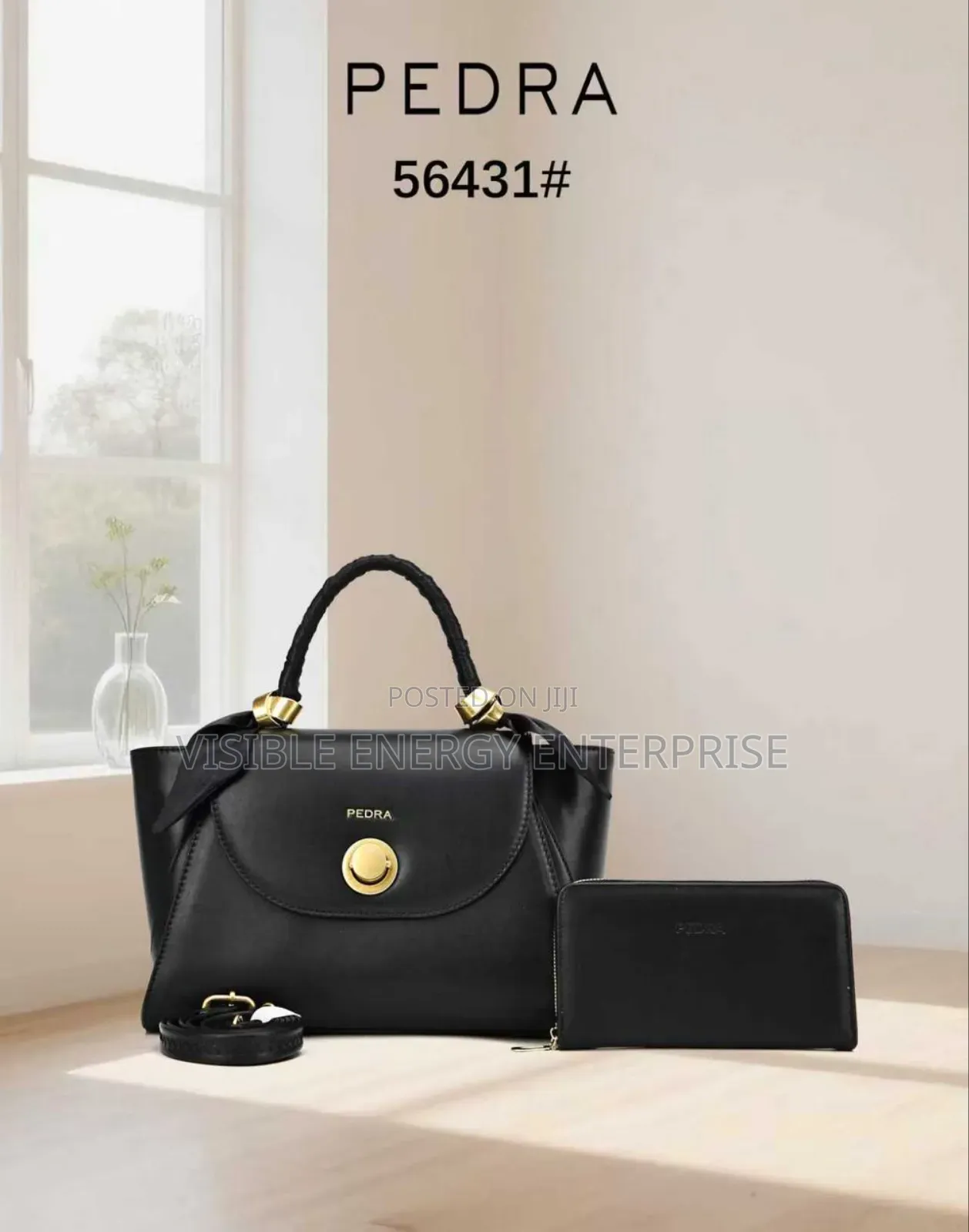 Luxury Blue Pedra Handbag 