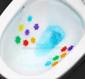 3 Pic's Air Freshener And Toilet Cleaner Flower Gel