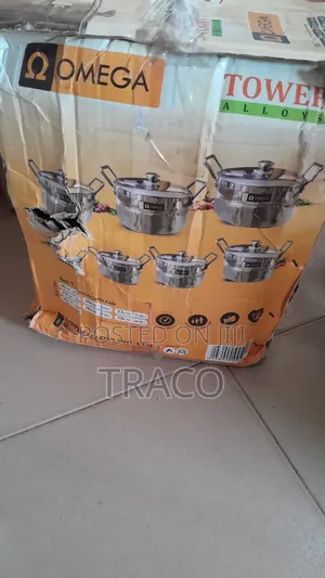 Tower Omega Aluminium Pot – 7 Sets