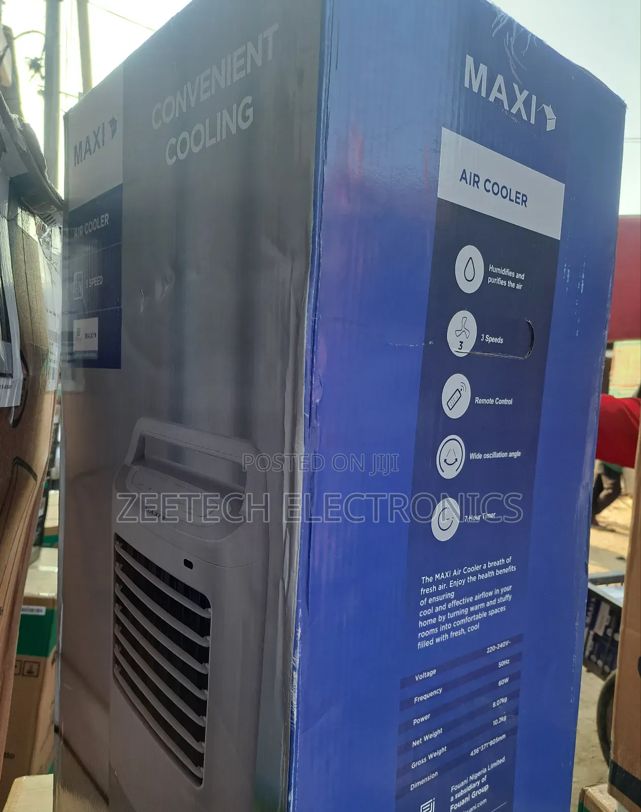 Maxi Ac120-16ar Air Cooler With Remote Control