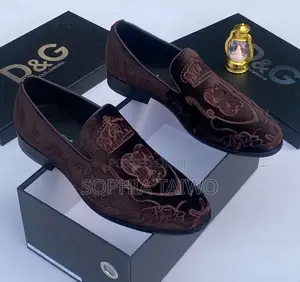 Dolce Gabbana Luxury Suede Shoe