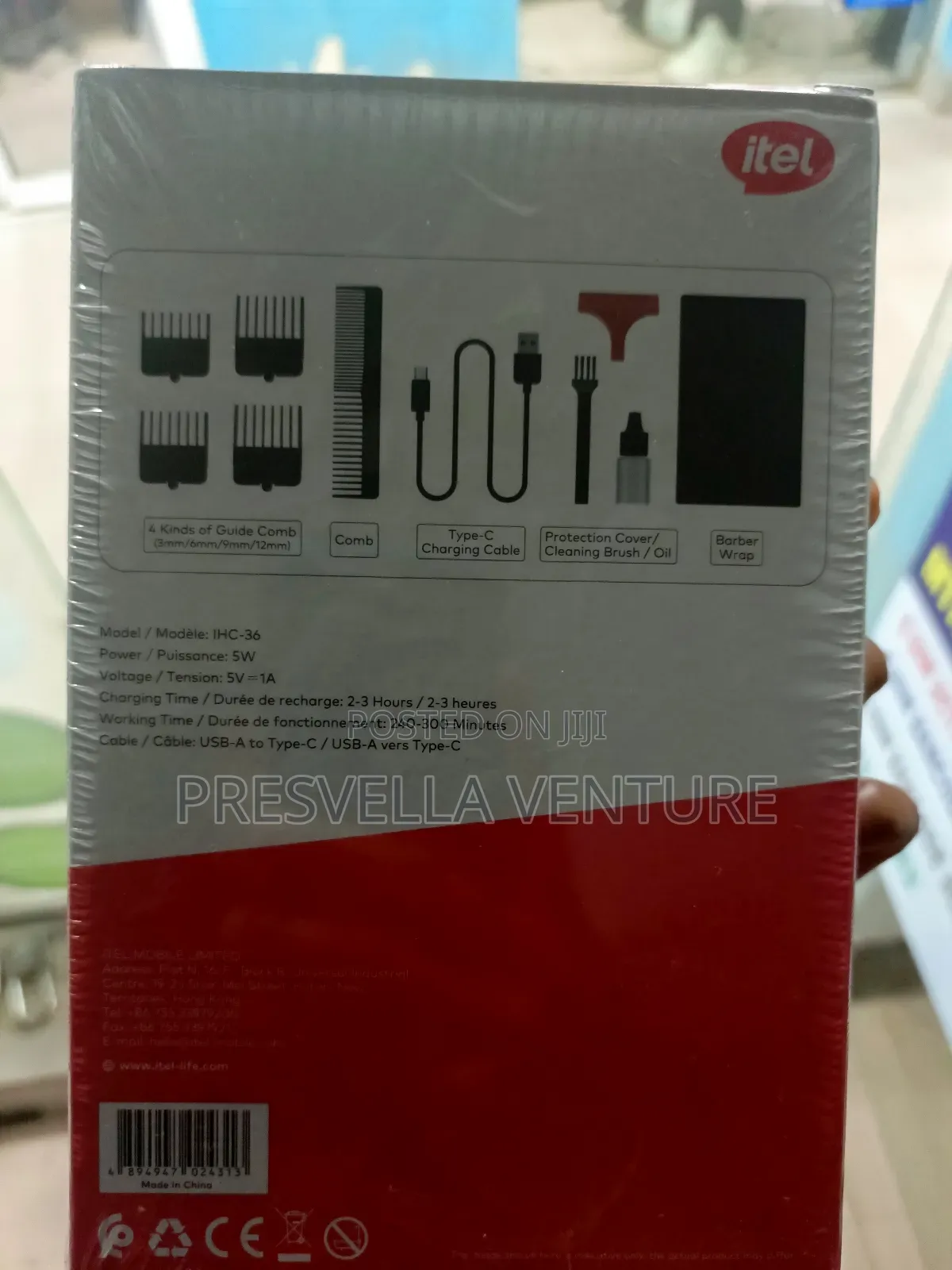 Itel Hair Clipper Classic 4