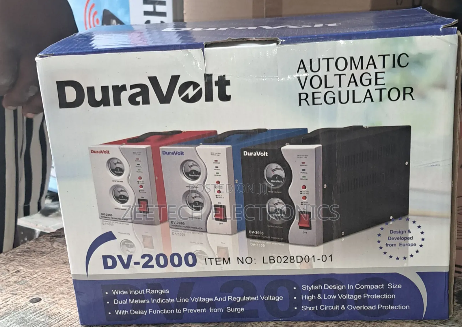 Duravolt Dv-2000 Automatic Voltage Regulator.