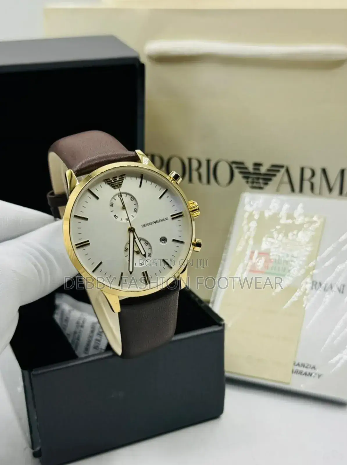 Emporio Armani Leather