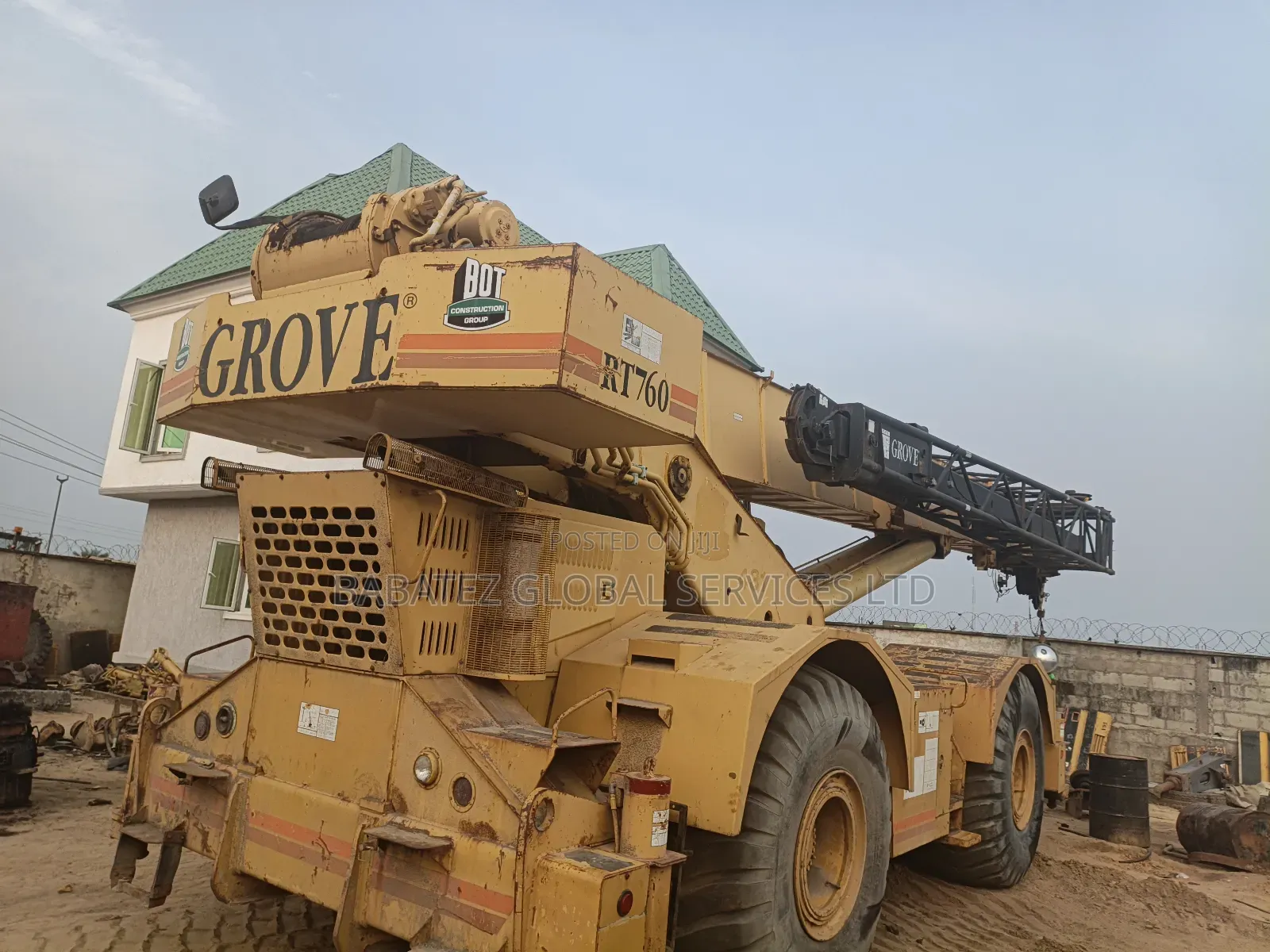 60 Tons 4 by 4 Crain
