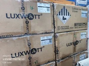 Luxwott 3kwh/24 Volts Lithium Batterie Available Now
