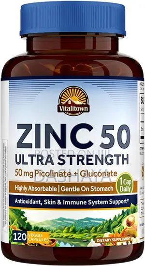 Chelated Zinc 50 Mg, Zinc Picolinate Gluconate,