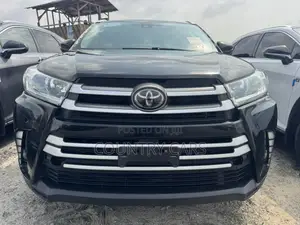 Toyota Highlander Limited 4x4 V6 (3.5L 6cyl 8A) 2018 Matt Black